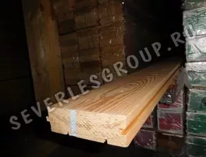 Доска для пола из лиственницы 45x140мм 2-3-4-6м сорт А