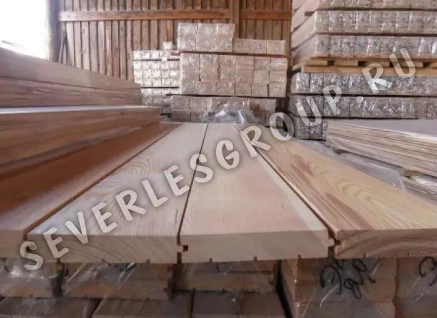 Доска для пола из лиственницы 35x90, 110, 140мм 2-3-4-6м сорт Экстра