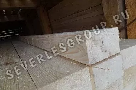 Брус сухой строганный 100х200х6000 (90х190х6000) - фото № 2