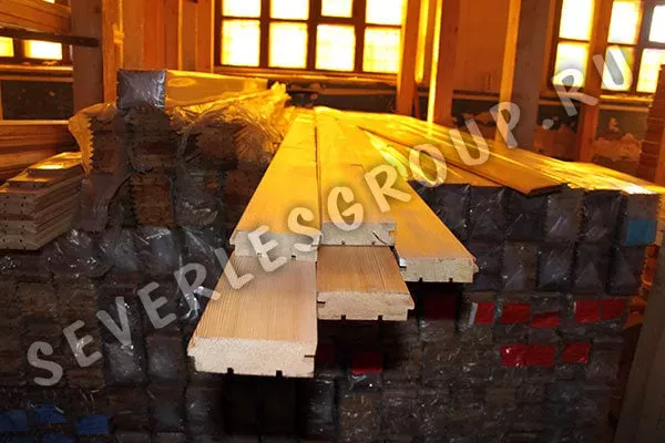 Доска для пола из лиственницы 45x140мм 2-3-4-6м сорт АВ