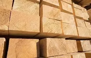 Дерево, используемое для имитации бруса