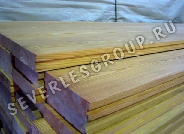 Половая доска из лиственницы 28x140Х3000 сорт Прима