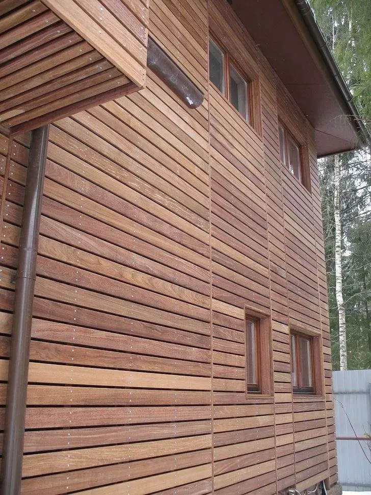 Планкен из лиственницы 20x90х6000 сорт Экстра - фото № 6