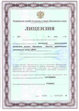 Лицензия
