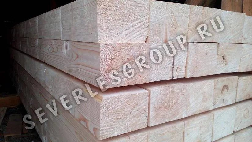 Брус сухой строганный 150х200х6000 (145х195х6000)
