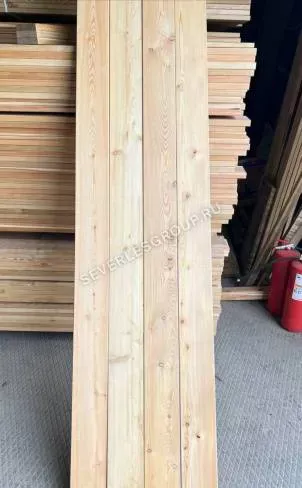 Планкен из лиственницы 20x90х4000 сорт АВ