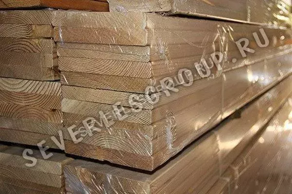 Планкен из лиственницы 20x140х3000 сорт Прима - фото № 2