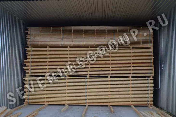 Брус обрезной сухой 100х150х6000 1 сорт ГОСТ