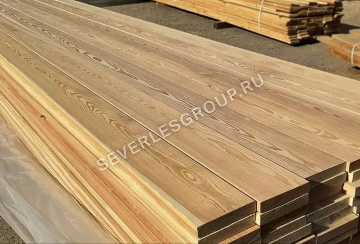 Палубная доска из лиственницы 28x90х6000 cорт Прима