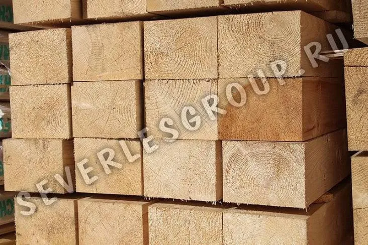 Брус сухой строганный 150х200х6000 (145х195х6000)