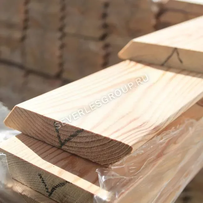 Планкен скошенный из лиственницы 20x115х4000 сорт Прима - фото № 3