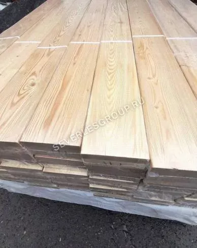 Палубная доска из лиственницы 28x140х4000 cорт А