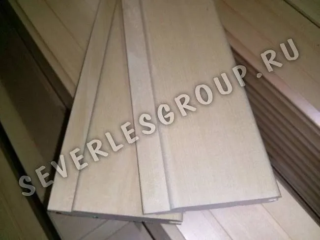 Вагонка из липы для бани 15x96x2100 сорт А