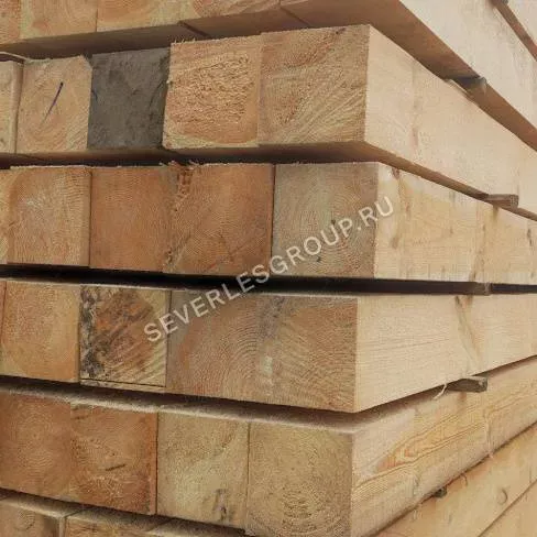 Брус обрезной из ели 150х150х6000 1 сорт ГОСТ