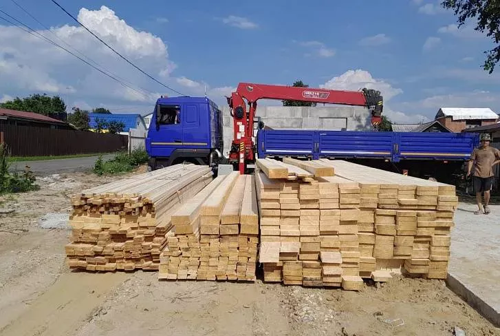 Доска обрезная 50х100х6000 1 сорт ГОСТ