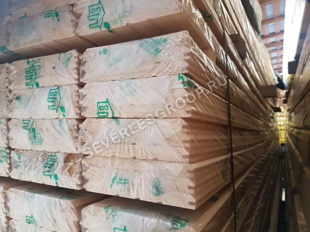 Имитация бруса 16x145x3000 сорт AB - фото № 5