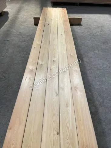 Планкен прямой из лиственницы 20x90х2000 сорт АВ
