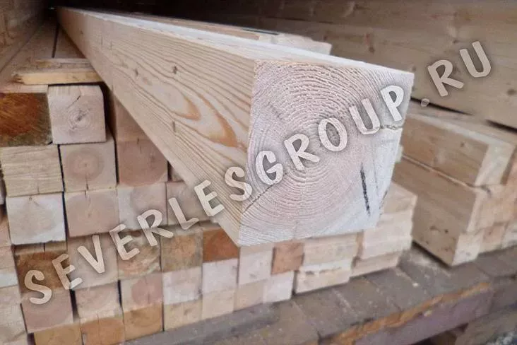Брус сухой строганный 100х100х6000 (90х90х6000)