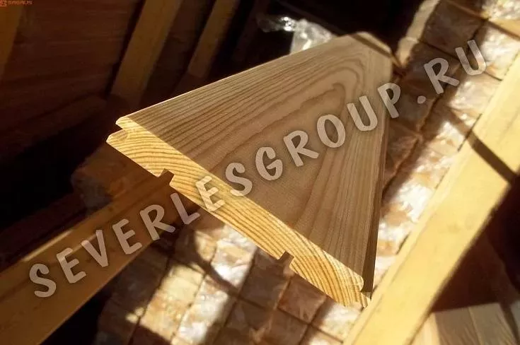 Вагонка штиль из лиственницы 14x120х4000 cорт Экстра