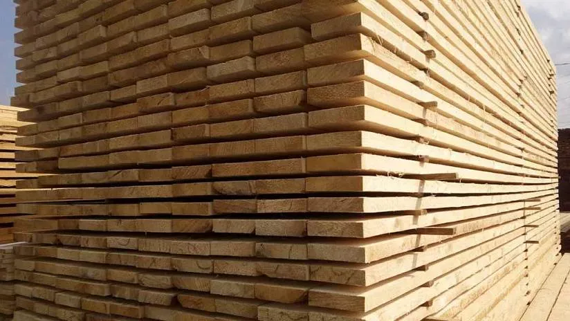 Доска обрезная 40х150х6000 1 сорт ГОСТ