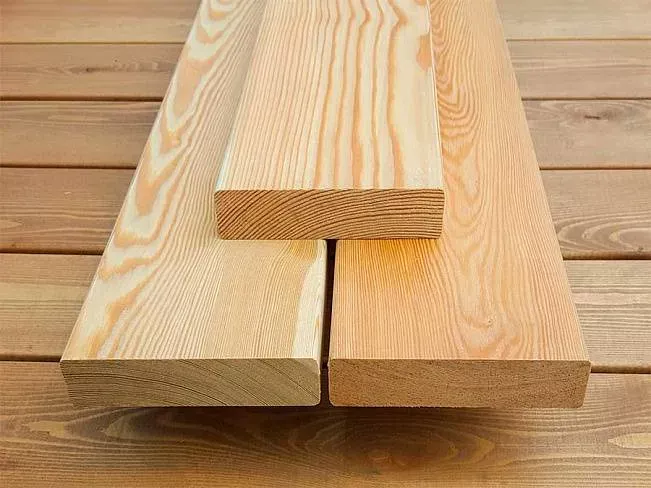 Палубная доска из лиственницы 45x90х6000 сорт BС