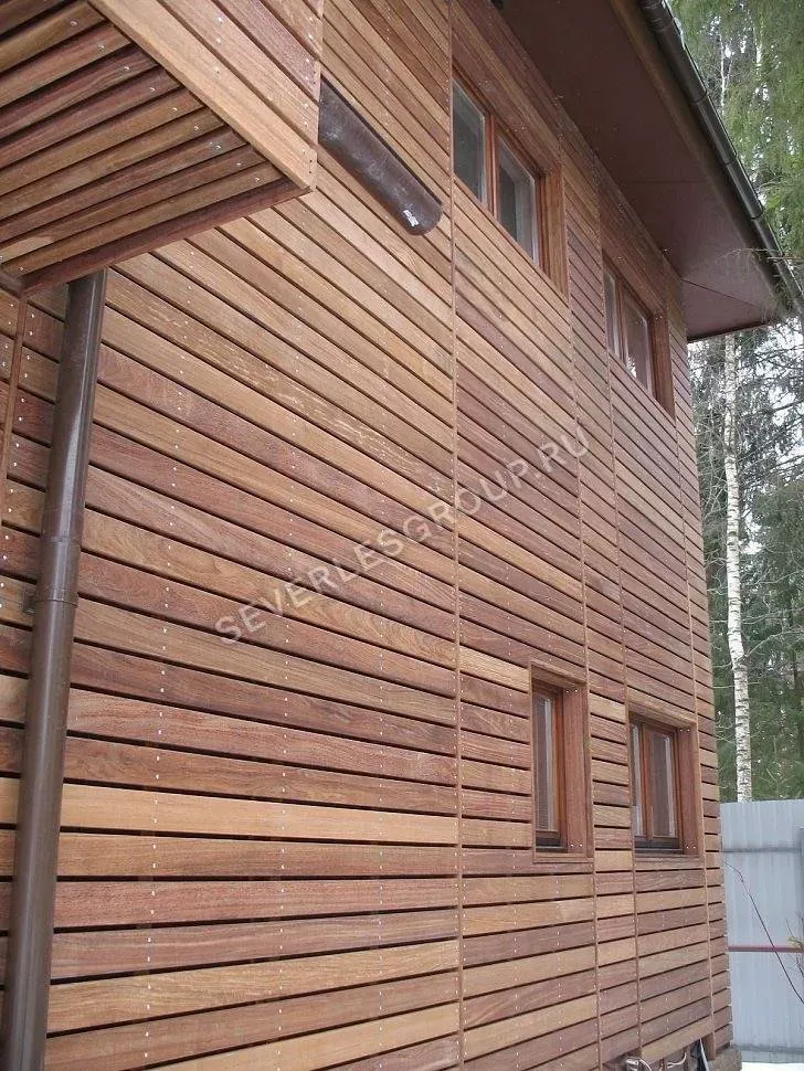Планкен из лиственницы 20x90х6000 сорт Экстра - фото № 6