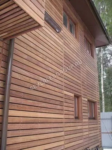 Планкен из лиственницы 20x140х4000 сорт Экстра