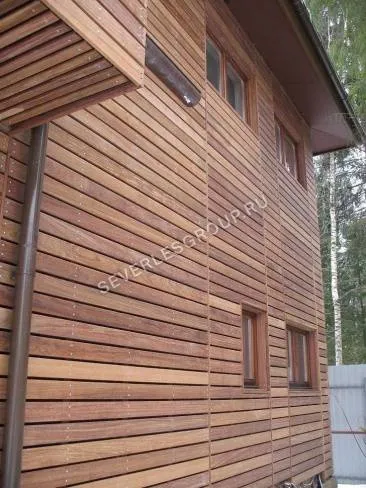 Планкен из лиственницы 20x90х4000 сорт АВ
