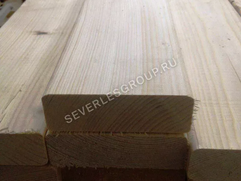 Доска сухая строганная с фаской 45х190х6000 - фото № 3