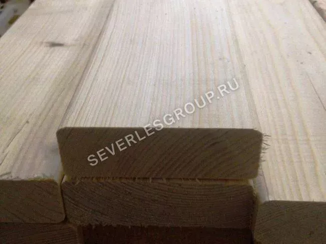 Доска сухая строганная с фаской 45х190х6000