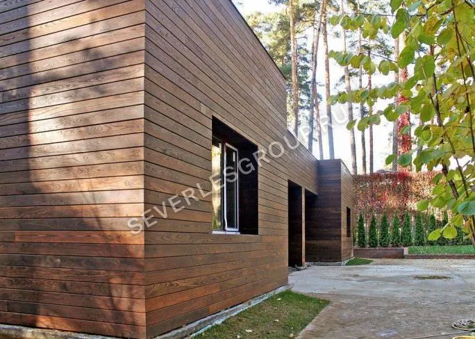 Планкен из лиственницы 20x140х4000 сорт Экстра